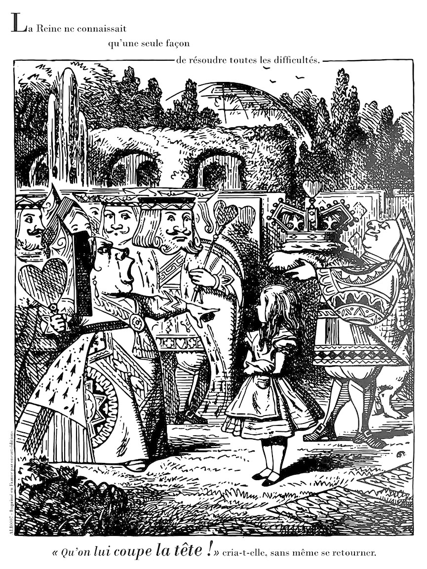 Qu'on lui coupe la tête